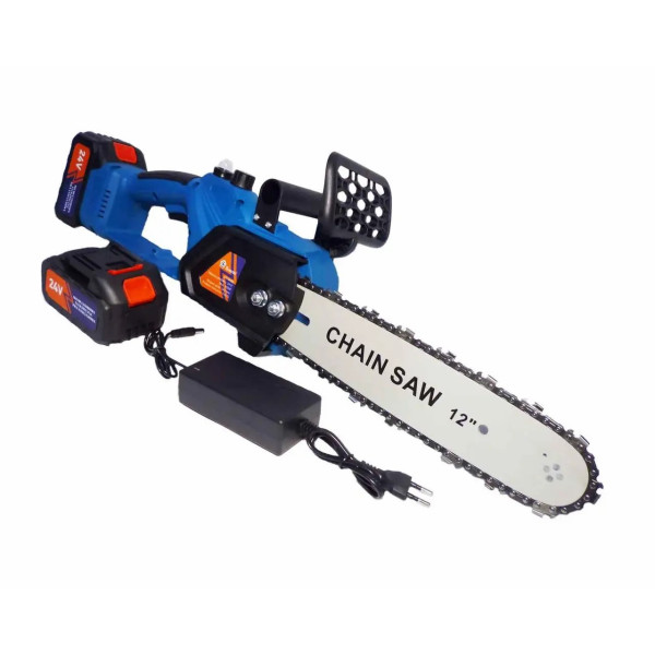  Аккумуляторная цепная пила 12" · Ручная электропила 48В для обрезки веток M-9020· Портативная цепная пила с индикатором масла