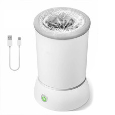 Автоматическая лапомойка для собак PET FOOT WASH · Портативный электрический стакан для мытья лап животных ·USB зарядка
