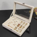 Органайзер для ювелирных изделий Jewelry Storage box Ld-1016 · Бархатная шкатулка для хранения украшений