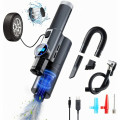 Автомобильный пылесос с компрессором LY-8018 · Пылесос 4 в 1 с фонарем 120W