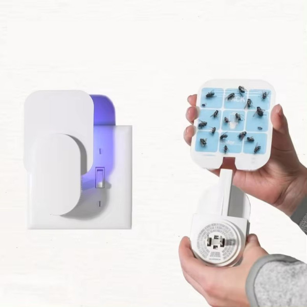 Автоматическая ловушка для насекомых · Домашння УФ ловушка для комаров и мух