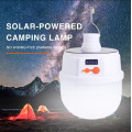 Аварийная лампа с крючком Solar Emergency Charging Lamp 2022 · Аккумуляторная лампочка - светильник с солнечной батареей и влагозащитой IP65