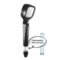 Насадка для душа Quadro Shower Head с 4 режимами и фильтром · Водосберегающая душевая лейка высокого давления