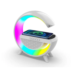 Лампа – ночник Smart DEMO Light Sound Machine с беспроводной зарядкой и встроенной Bluetooth колонкой