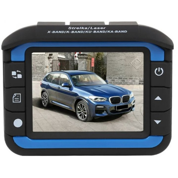 Автомобильный регистратор – антирадар DVR VG3 360° FULLHD 1080P ∙ Видеорегистратор с детектором радара 2 в 1