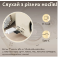 Акустическая система «RETRO» с микрофоном ∙ Беспроводная портативна Bluetooth колонка на аккумуляторе ∙ Мини-караоке