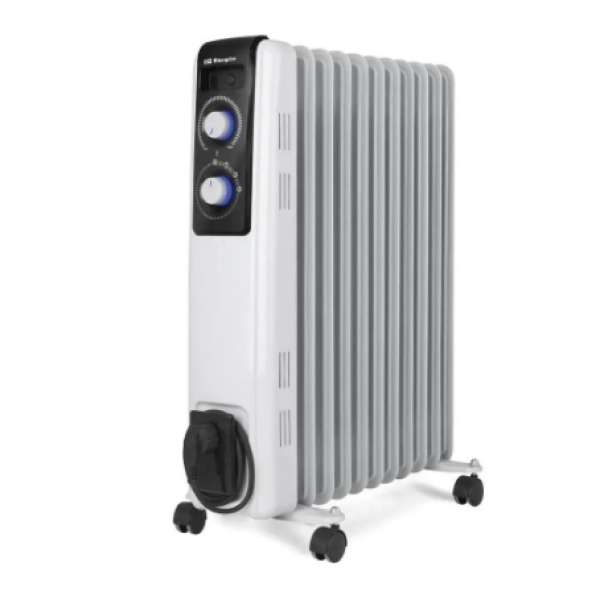 Масляный радиаторный обогреватель DSP KD3021 ∙ Портативная передвижная батарея для дома, 2000 Вт