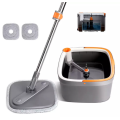 Швабра с ведром и отжимом Mop with Bucket K10 ∙ Комплект для мытья полов ∙ Складная швабра