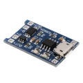 Модуль заряда Li-ion ТР4056 Micro USB плата от перезаряда, 10 шт.