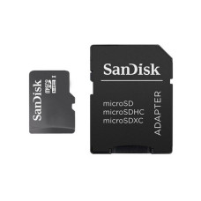 Карта памяти SanDisk MicroSD 08GB10 with Adapter