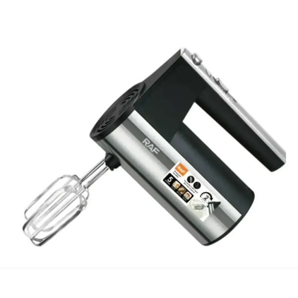 Портативный ручной миксер RAF R-6629 ∙ 5 скоростей ∙ 800 Вт