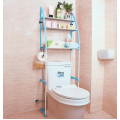 Напольная стойка над туалетом с полками ∙ Органайзер - стеллаж для хранения туалетных принадлежностей в ванную комнату