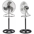 Вентилятор WX-1807 3 в 1 напольный / настольный / настенный с металлическими лопастями ∙ 3 скорости ∙ 200 Вт