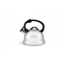 Чайник из нержавеющей стали со свистком Edenberg EB-1980 для газовой плиты, 2 л