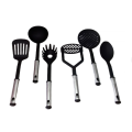 Набор кухонных принадлежностей Edenberg EB-3606, 7 предметов ∙ Аксессуары для приготовления еды с подставкой