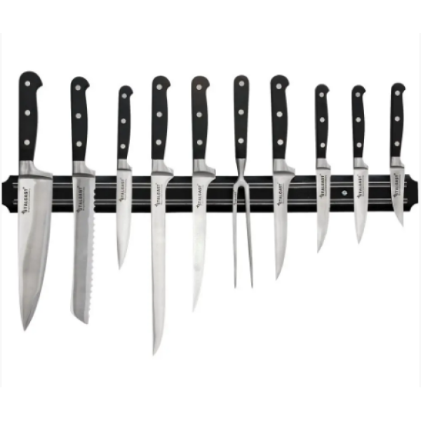 Магнитный держатель – планка для ножей и приборов, 38 см