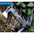 Карманный Мультитул с Kni-fe Ax-e Ham-mer Camping 15-in-1 многофункциональный инструмент для выживания в походе, рыбалки, охоты, туризма, кемпинга