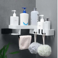 Поворотная угловая полка - органайзер в ванную комнату XL-159