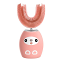 Детская зубная щетка U-shaped electric toothbrush ∙ Электрическая ультразвуковая силиконовая щетка – капа для детей