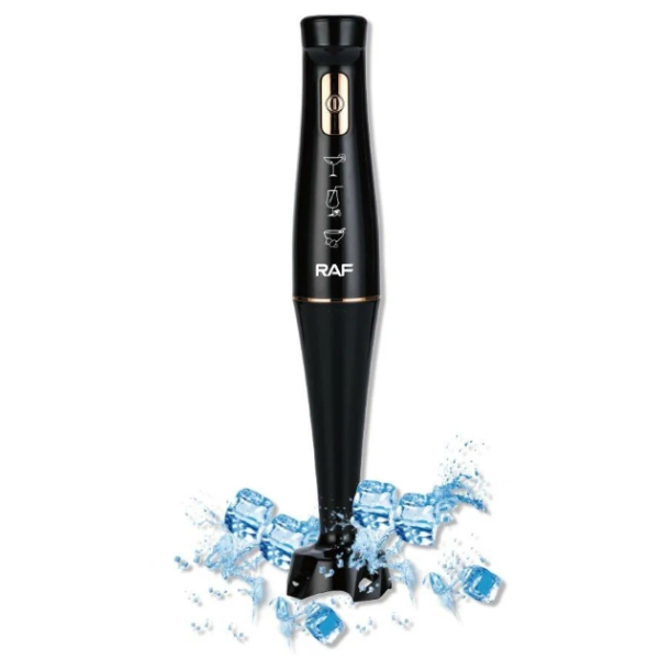 Погружной блендер с чашей RAF R.312B 4 в 1, 800 Вт