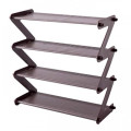 Полка – органайзер для обуви Z-shaped Shoe Rack · Универсальная стойка для хранения на 4 полки