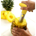 Нож – слайсер для нарезания ананаса кольцами и вырезания сердцевины · Ананасорезка из нержавеющей стали