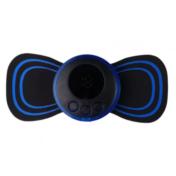 Импульсный миостимулятор EMS массажер - бабочка для ног, рук, шеи, ягодиц и живота