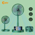 Портативный мини вентилятор для дома Telescopic Folding Fan · Складной настольный вентилятор с USB зарядкой