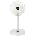 Портативный мини вентилятор для дома Telescopic Folding Fan · Складной настольный вентилятор с USB зарядкой