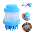 Щетка для мытья животных Cleaning Device The Gentle Dog Washer с силиконовыми ворсинками для купания и массажа собак и кошек