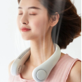 Портативный вентилятор на шею Bladeless Neck Cooler · Охладитель воздуха на шею 3 режима обдува лица и шеи