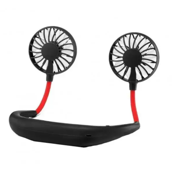 Портативный мини вентилятор на шею 360° Neck Fan · Кондиционер – охладитель лица Hands-free · USB зарядка