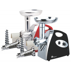 Электрическая мясорубка DOMOTEC MS-2019 Электромясорубка с функцией соковыжималки, 2800 Вт