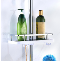 Полка для ванной комнаты Shower Rack Регулируемая стойка для душа с держателем шланга и крючками