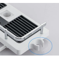 Полка для ванной комнаты Shower Rack Регулируемая стойка для душа с держателем шланга и крючками