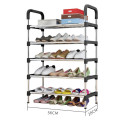 Полка для обуви NST6 Обувной стеллаж для хранения на 6 ярусов