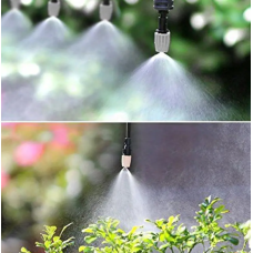 Система орошения Aqualin, 15 м · Комплект для капельного полива сада, огорода и увлажнения воздуха · Автоматический дождеватель туманообразователь