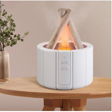 Увлажнитель воздуха с имитацией пламени костра · Диффузор для дома Flame Light с подсветкой и пультом LY-651