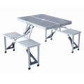 Складной алюминиевый стол для пикника со стульями Aluminum Picnic Table