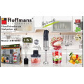 Блендер Hoffmans HM-8043 800W • Погружной измельчитель 5 в 1 с насадками и чашей для измельчения