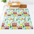 Детский развивающий игровой коврик раскладной 150*180 см / Термоковрик для детей Folding baby mat (Автобус)