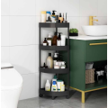 Угловой стеллаж-полочка для ванной комнаты ∙ Напольный органайзер на колесиках