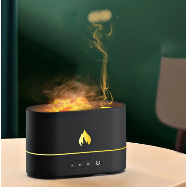 Ультразвуковой увлажнитель воздуха Flame Mist с эффектом пламени 