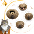 Раскладная игрушка – когтеточка 2 в 1 для кошек из гофры с мячиком Magic Organ Cat · Интерактивная фигурная игрушка для котов