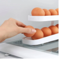 Контейнер для яиц Egg Pan · Двухуровневый органайзер – подставка для хранения яиц в холодильнике