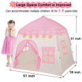 Детская игровая палатка Tipi Baby Tent · Складной домик – шатер для ребенка · Розовый / Синий