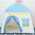 Детская игровая палатка Tipi Baby Tent · Складной домик – шатер для ребенка · Розовый / Синий