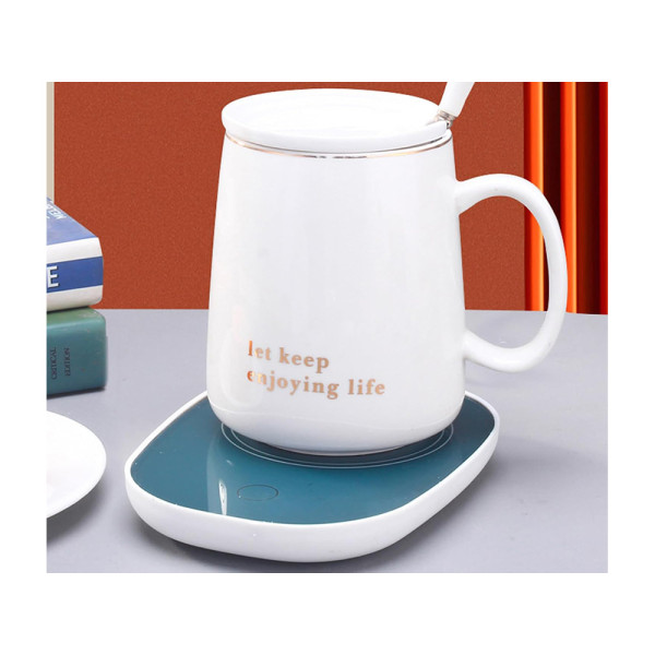 Подставка для чашки с постоянной температурой 55° Теплый коврик для подогрева чая, кофе, детского питания