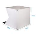 Лайтбокс для предметной съемки 40 x 40 см LIGHTROOM · Белый лайткуб для фото с подсветкой