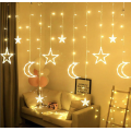 Гирлянда светодиодная штора звездопад 2.5 метра ∙ LED LIGHT Штора, 8 режимов